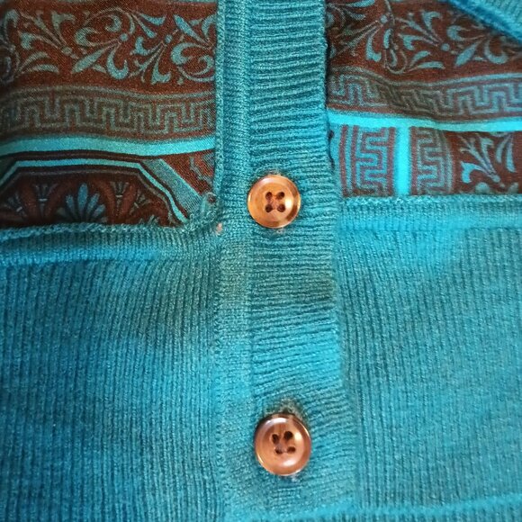 Ann Taylor Size XXL Teal Cardigan (NWT) - Picture 6 of 11